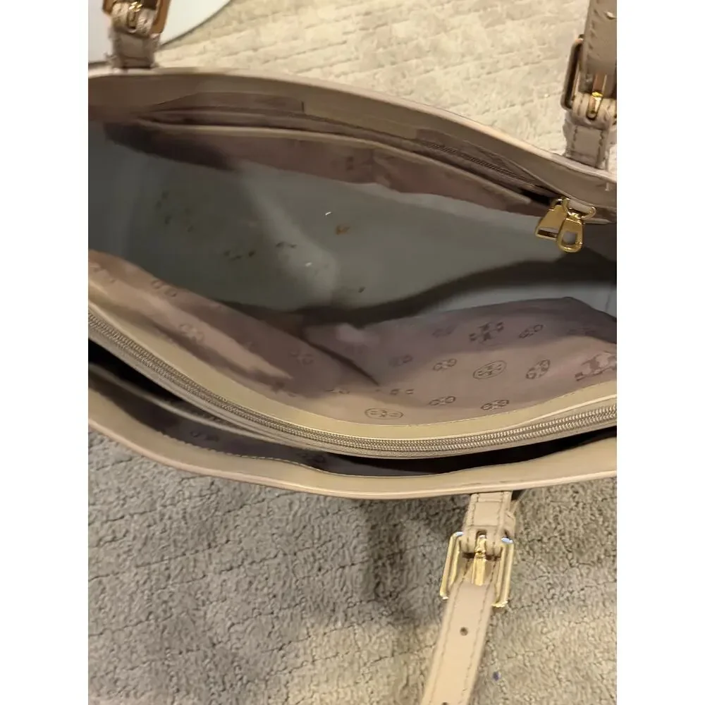 Tory Burch York Saffiano Leather Tote Shoulder Bag